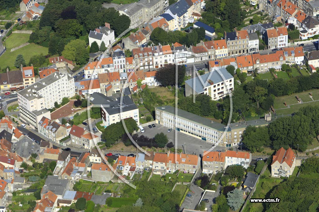 Photo arienne de Boulogne-sur-Mer (Langevin)