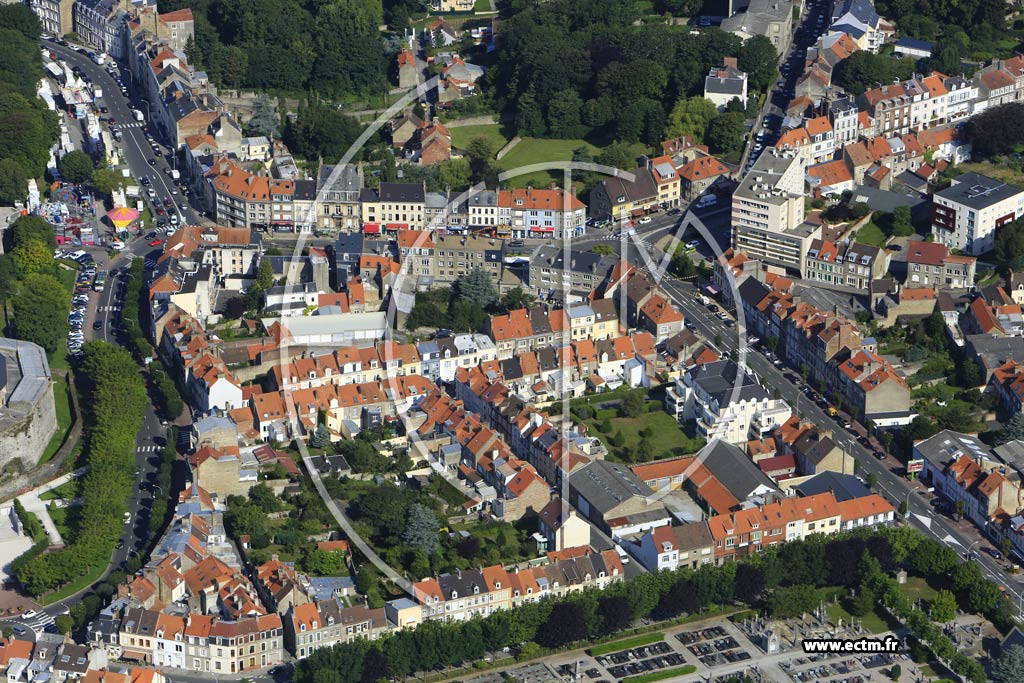 Photo arienne de Boulogne-sur-Mer (le Dernier Sous)