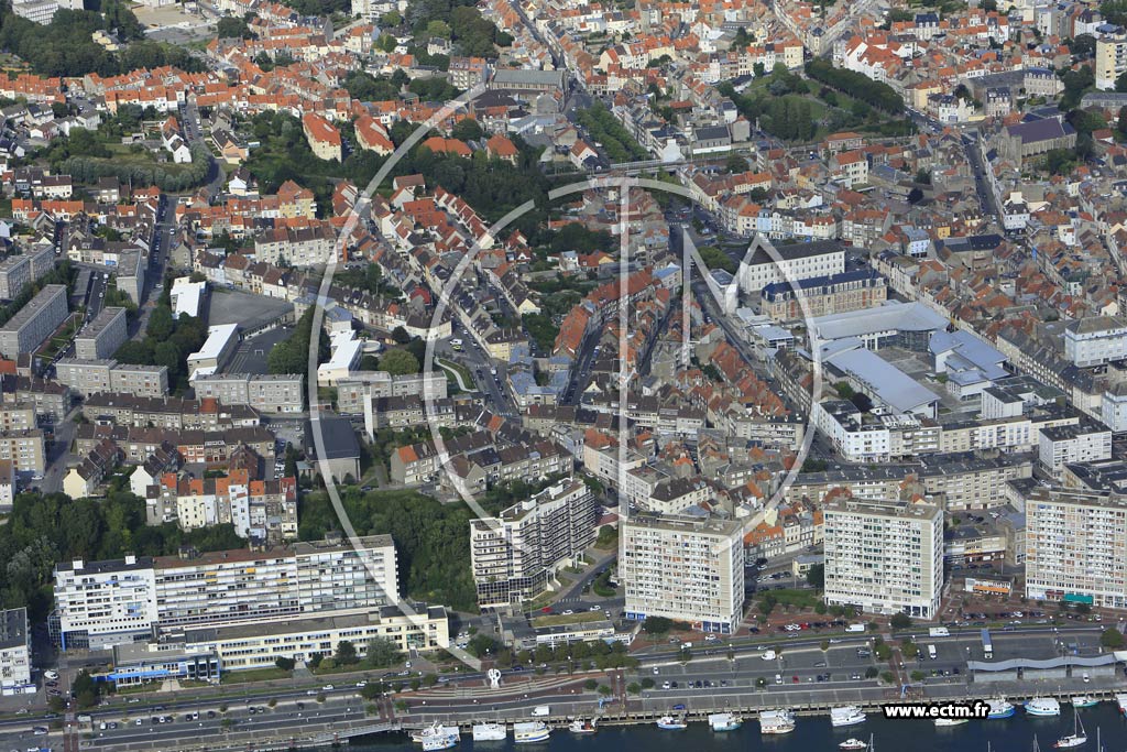 Photo arienne de Boulogne-sur-Mer (Saint-Pierre)