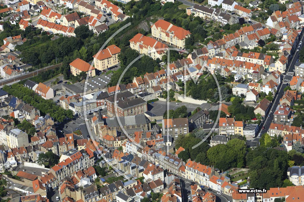Photo arienne de Boulogne-sur-Mer (Saint-Pierre)