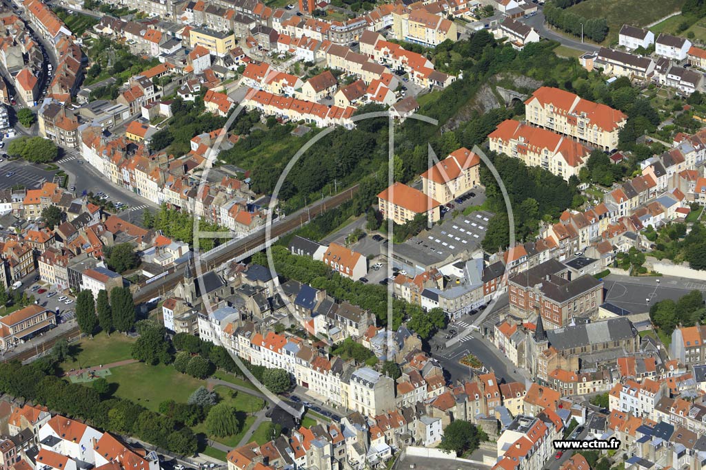 Photo arienne de Boulogne-sur-Mer (Saint-Pierre)