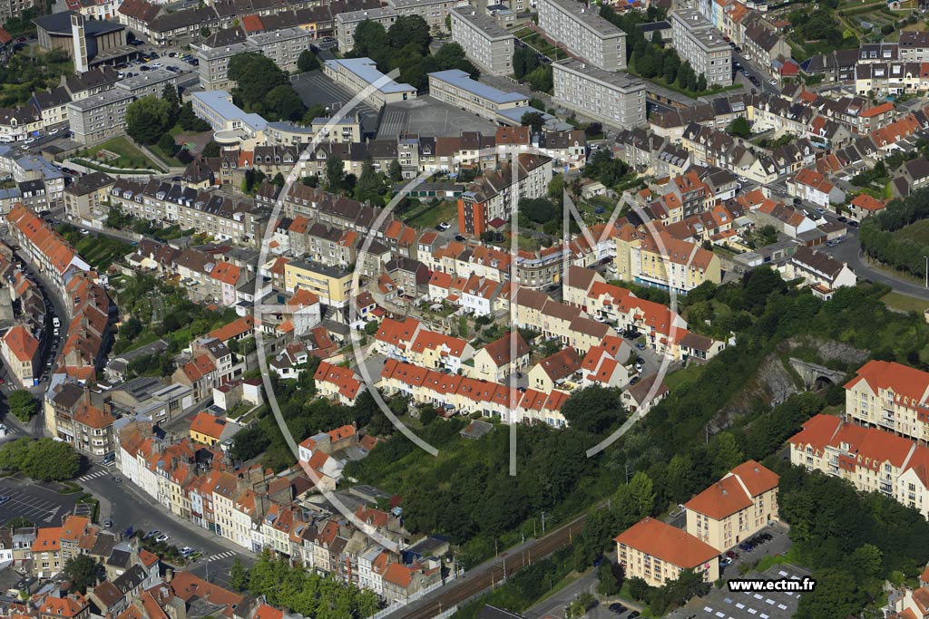 Photo arienne de Boulogne-sur-Mer (Saint-Pierre)