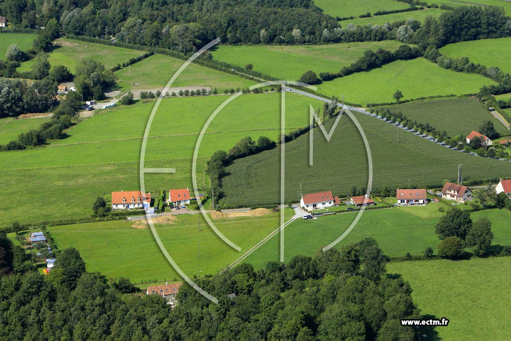 Photo arienne de Conteville-ls-Boulogne (le Croquet)