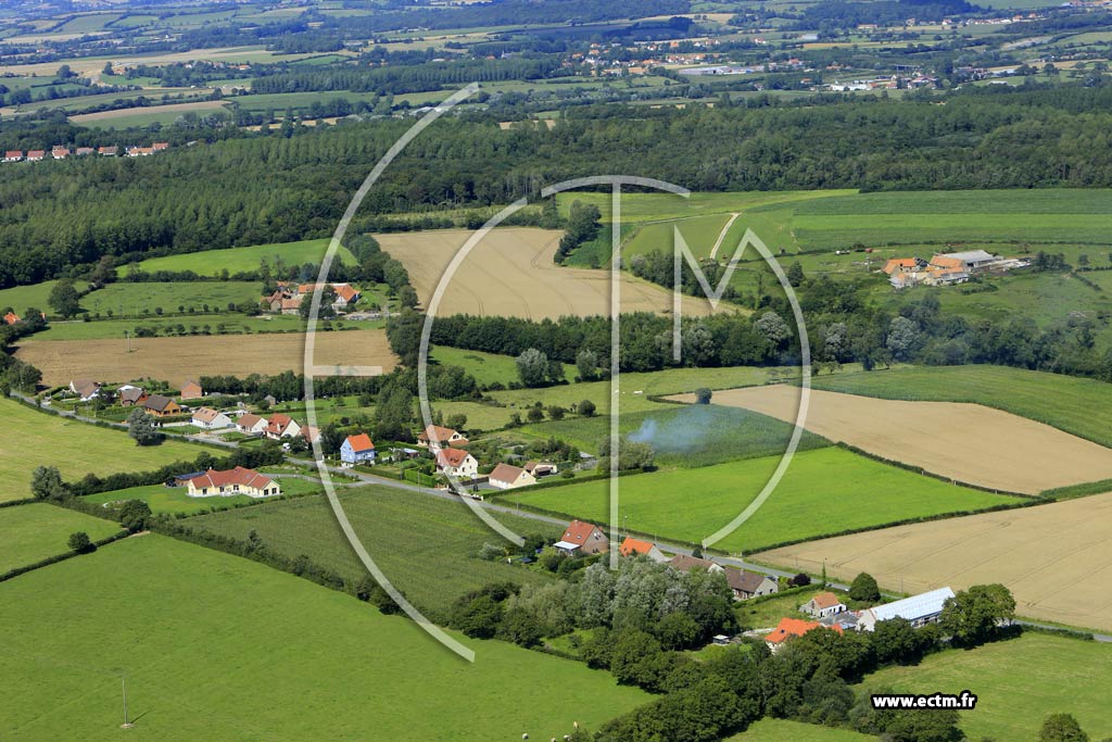 Photo arienne de Crmarest (les Communes de Haute Fontaine)