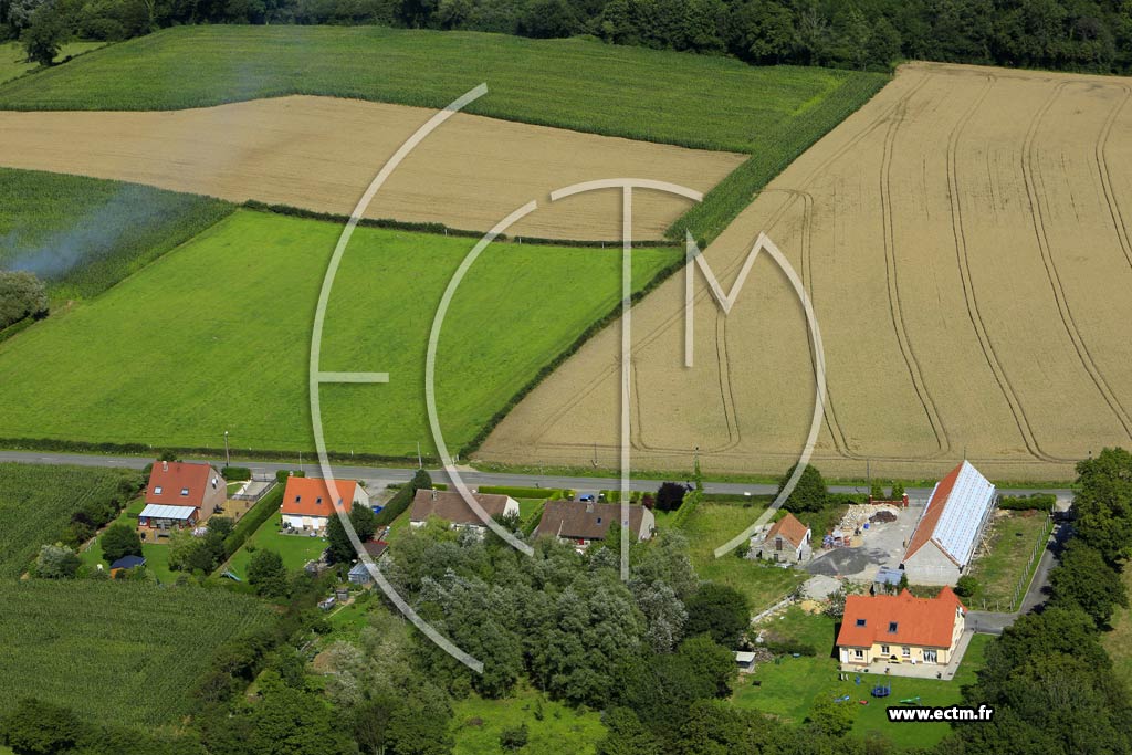 Photo arienne de Crmarest (les Communes de Haute Fontaine)