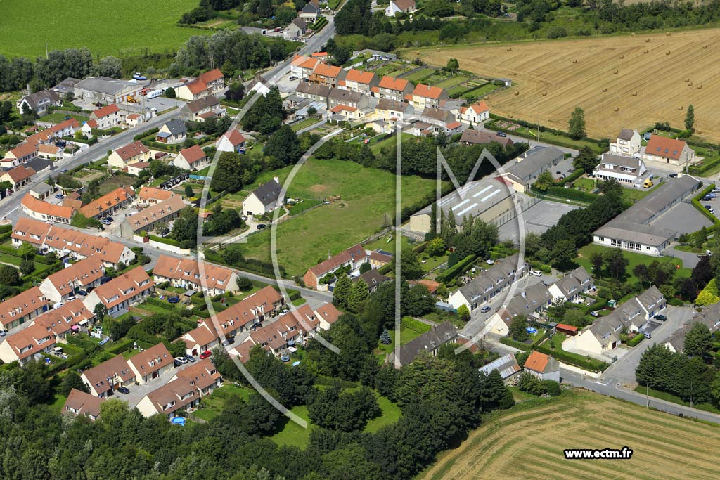 Photo arienne de Ferques (Le Courgain)