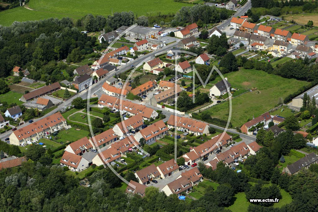 Photo arienne de Ferques (Le Courgain)