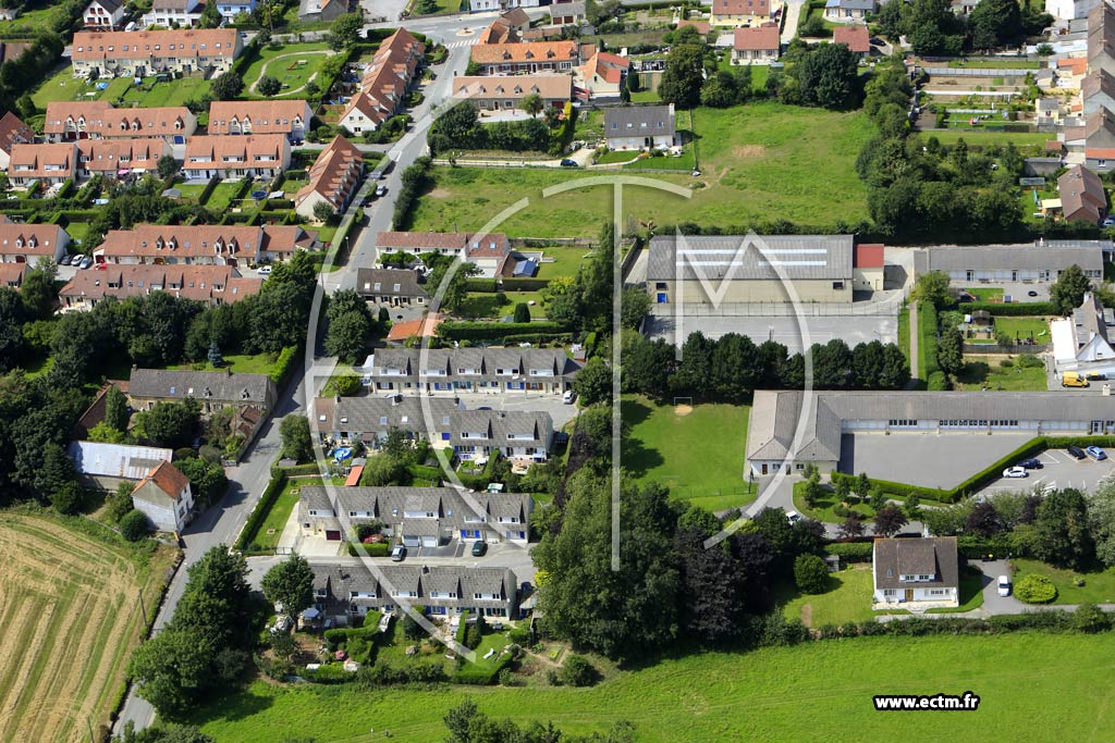 Photo arienne de Ferques (Le Courgain)