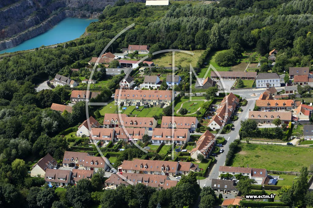 Photo arienne de Ferques (Le Courgain)