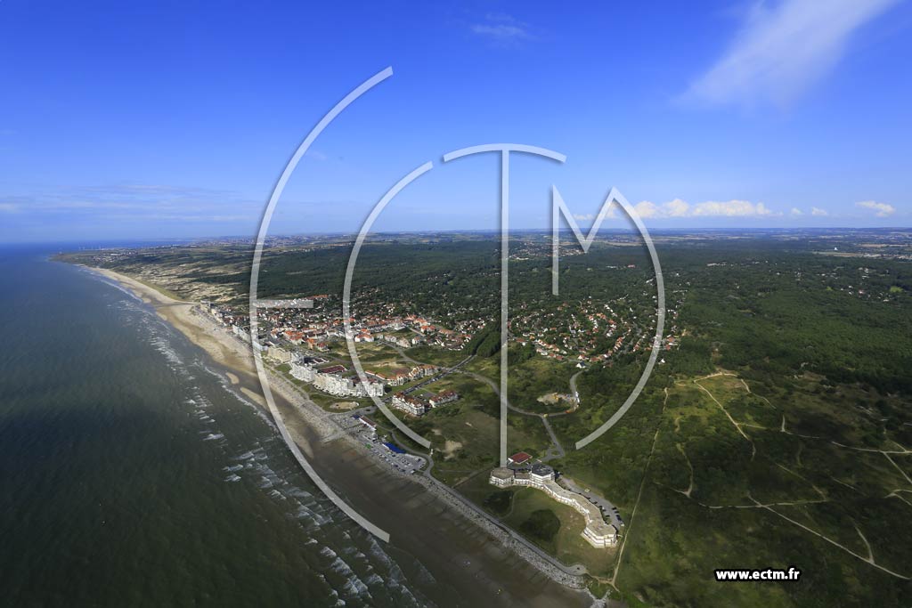 Photo arienne de Neufchtel-Hardelot (Hardelot-Plage)