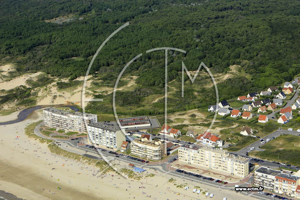 Photo arienne de Neufchtel-Hardelot (Hardelot-Plage)
