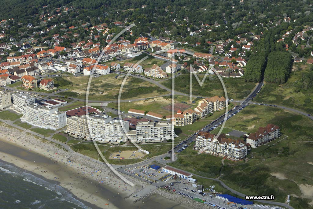 Photo arienne de Neufchtel-Hardelot (Hardelot-Plage)
