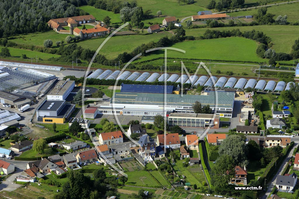 Photo arienne de Hesdigneul-ls-Boulogne