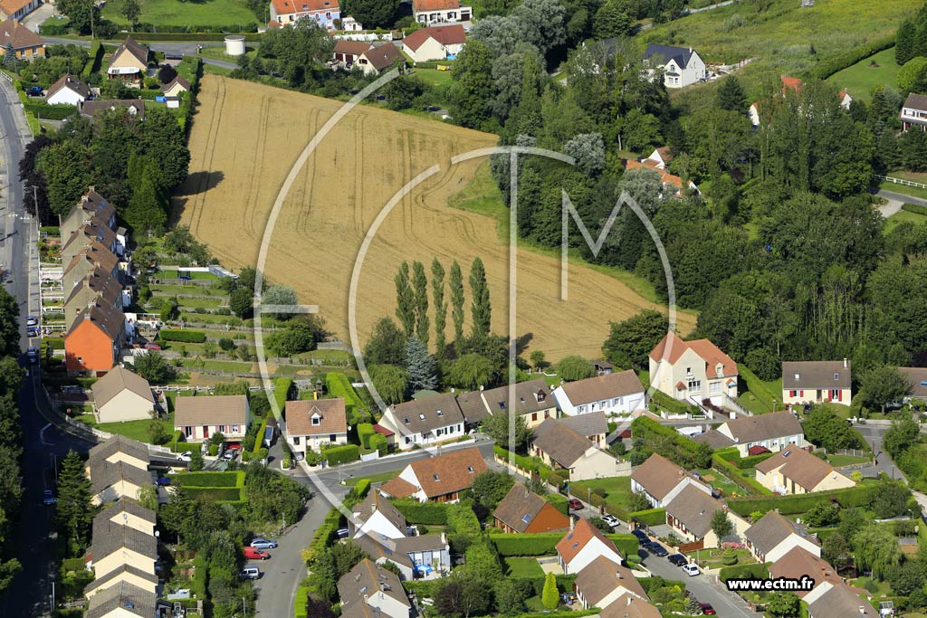 Photo arienne de Hesdin-lAbb (le Vert Giniau)