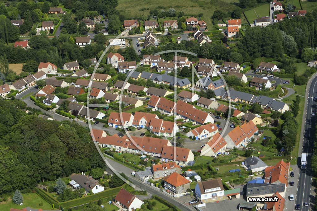 Photo arienne de Hesdin-lAbb (le Vert Giniau)