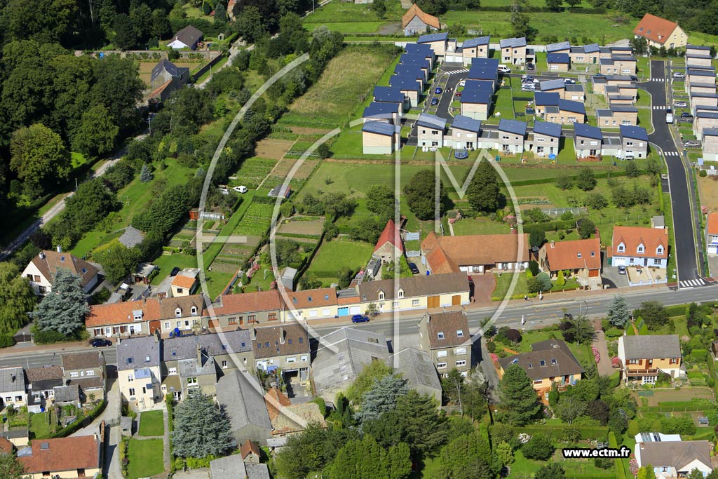Photo arienne de La Capelle-ls-Boulogne (Avenue de la Fort)