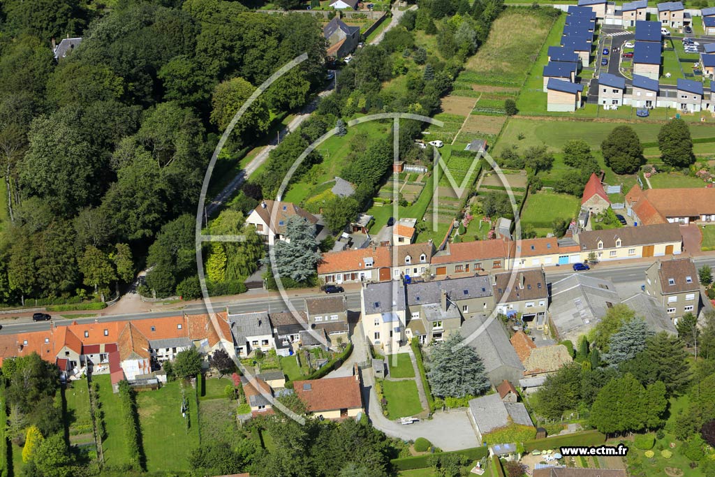 Photo arienne de La Capelle-ls-Boulogne (Avenue de la Fort)