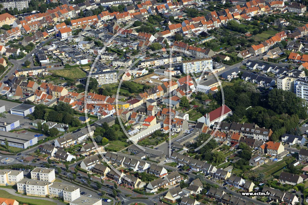 Photo arienne de Le Portel (Quartier de la Falaise)