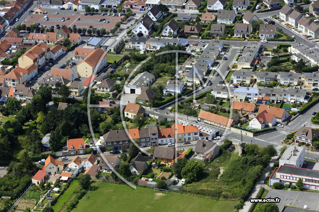 Photo arienne de Marquise (la Plaine du Canet)