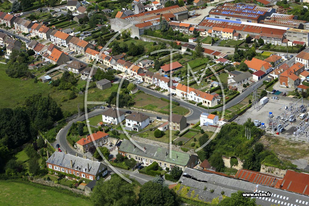 Photo arienne de Marquise (les Warennes)