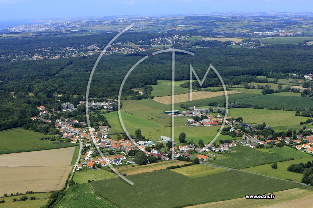 Photo arienne de Neufchtel-Hardelot (Cit de la Dunette)