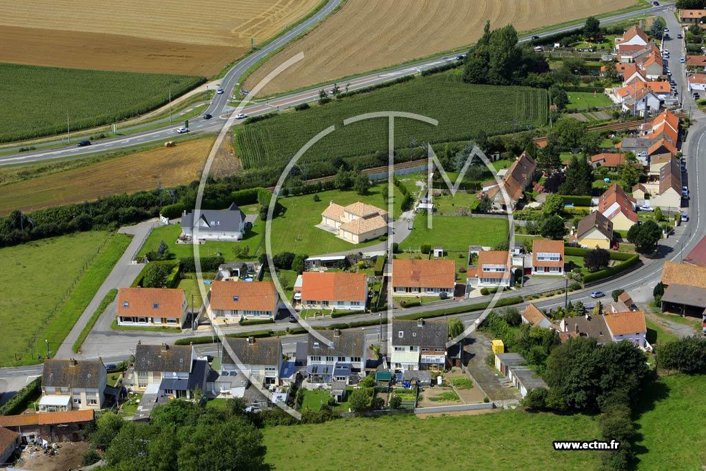 Photo arienne de Neufchtel-Hardelot (les Sons de Ville)