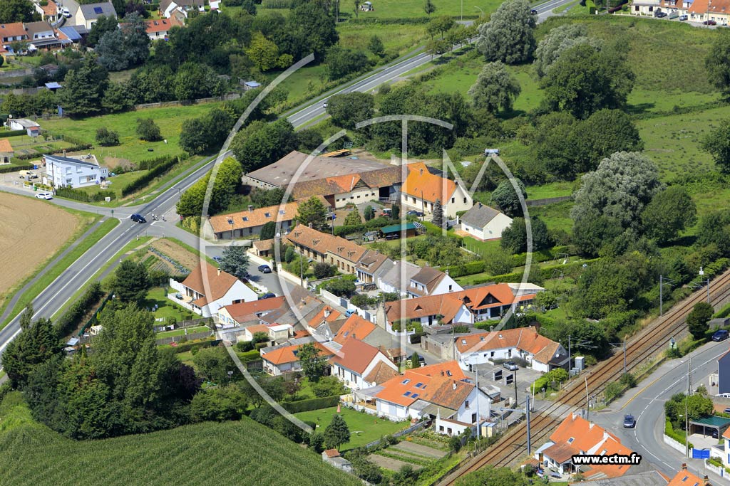 Photo arienne de Neufchtel-Hardelot (les Sons de Ville)