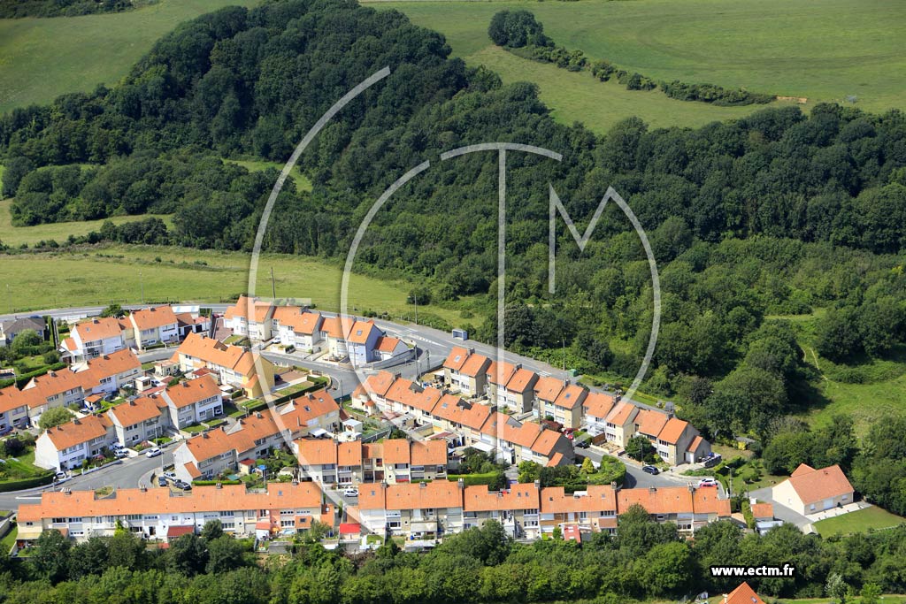 Photo arienne de Rinxent (les Croutes)
