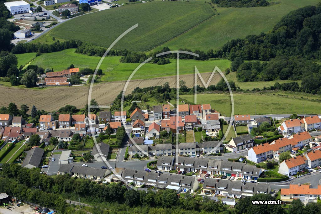Photo arienne de Rinxent (les Croutes)