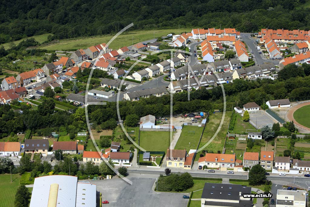 Photo arienne de Rinxent (les Croutes)