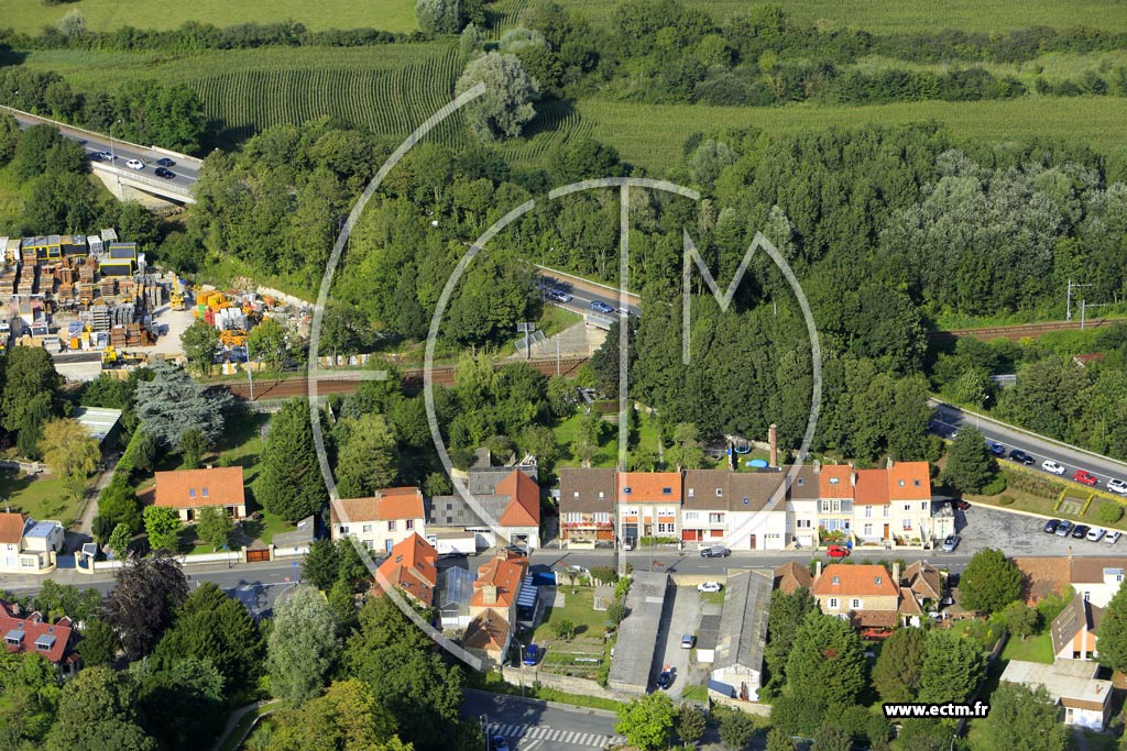 Photo arienne de Saint-tienne-au-Mont (Audisque)