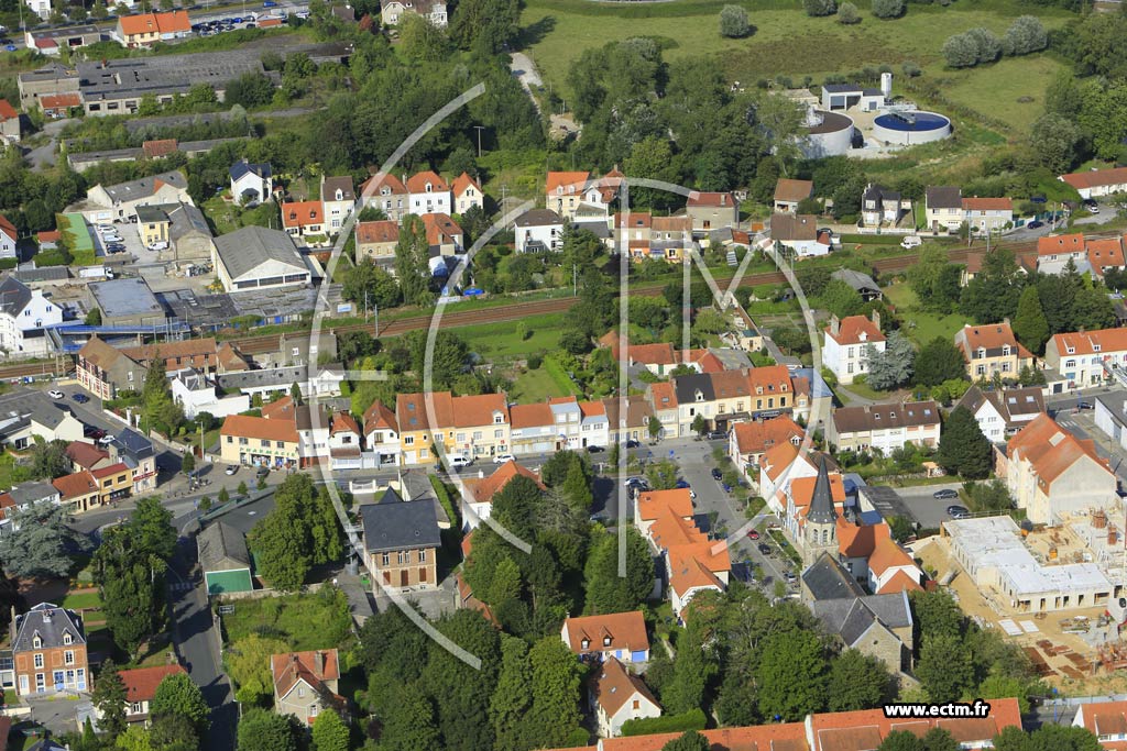 Photo arienne de Saint-tienne-au-Mont (Centre)