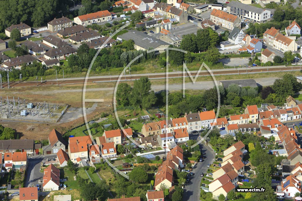 Photo arienne de Saint-tienne-au-Mont (Centre)