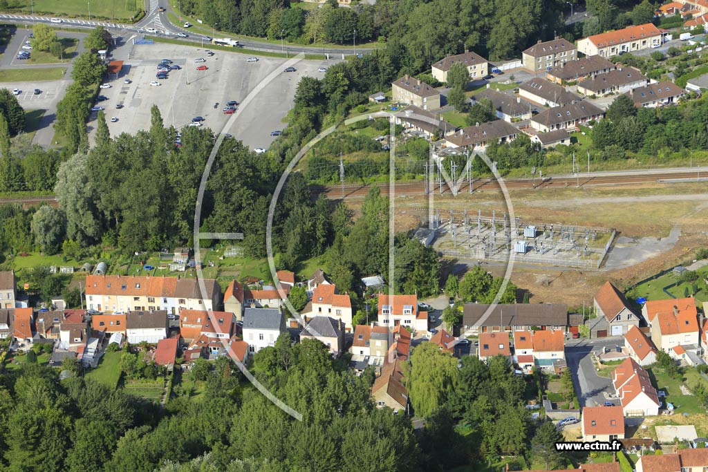 Photo arienne de Saint-tienne-au-Mont (Centre)