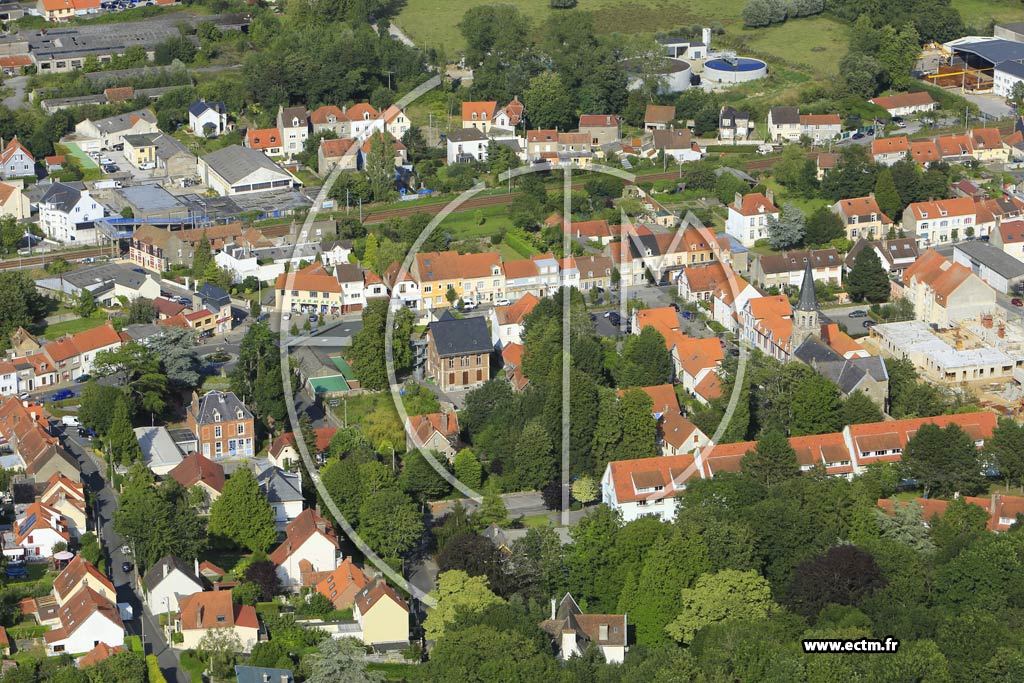 Photo arienne de Saint-tienne-au-Mont (Centre)