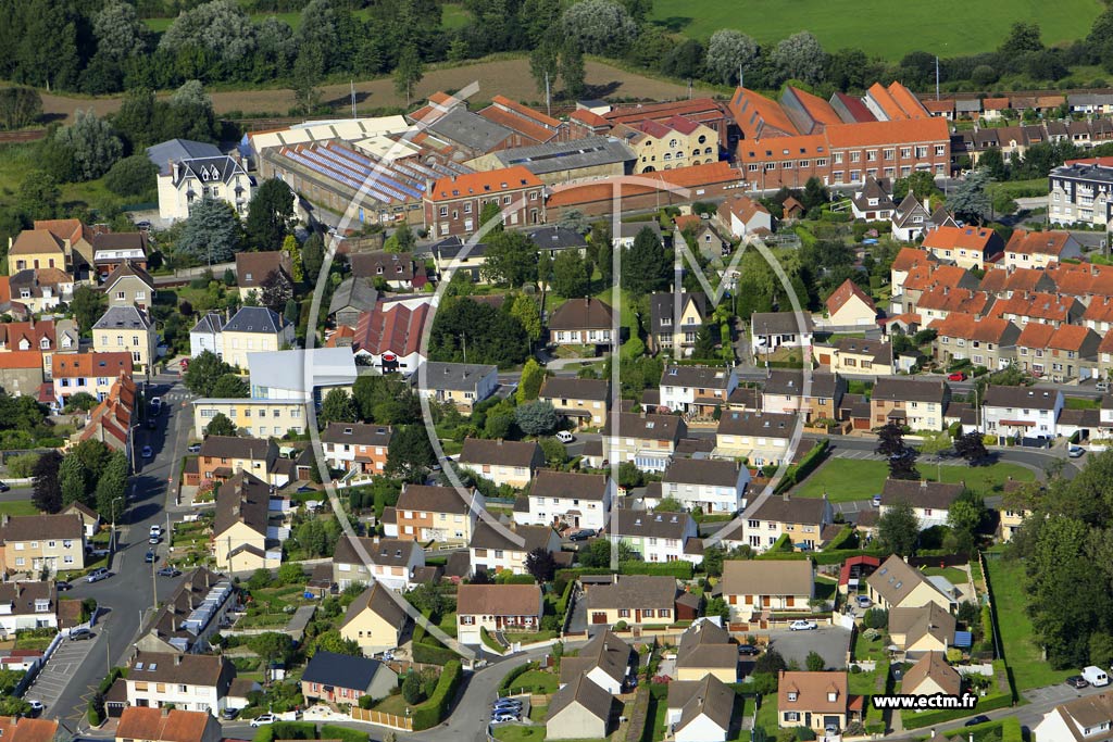 Photo arienne de Saint-tienne-au-Mont (Pont-de-Briques)