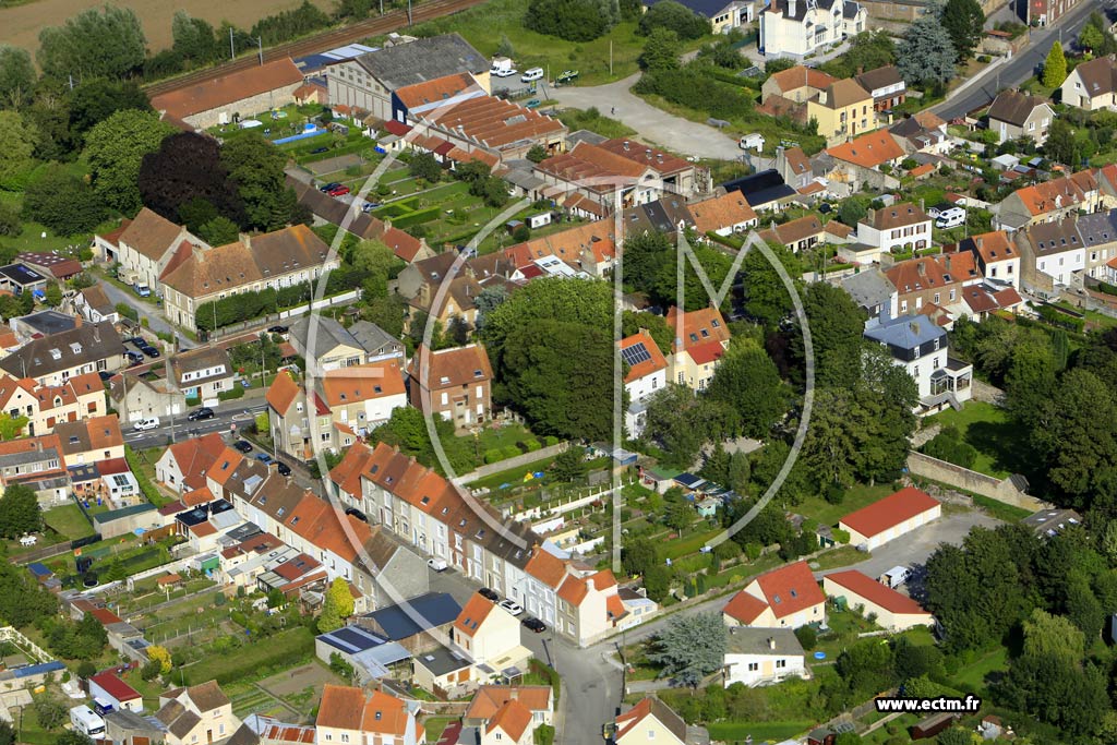 Photo arienne de Saint-tienne-au-Mont (Pont-de-Briques)