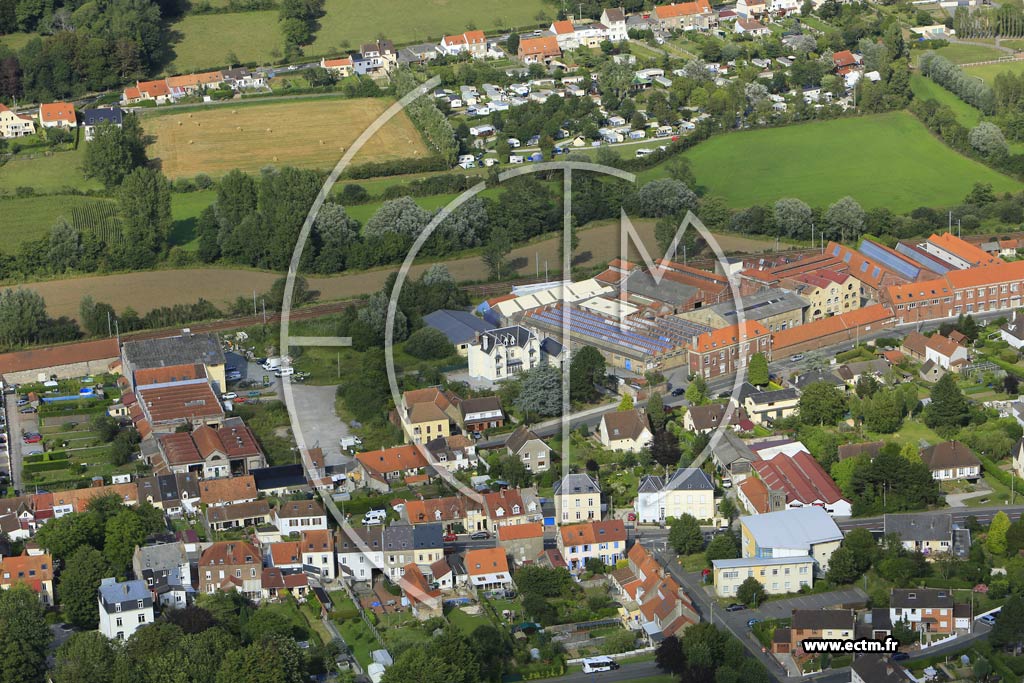 Photo arienne de Saint-tienne-au-Mont (Pont-de-Briques)
