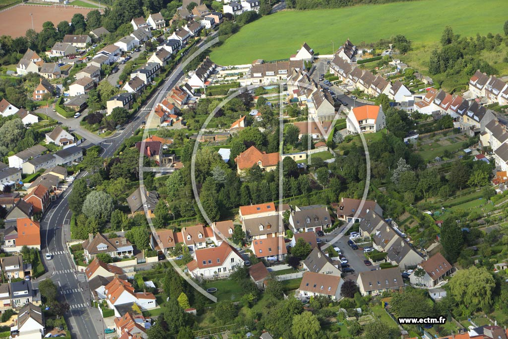 Photo arienne de Saint-Lonard
