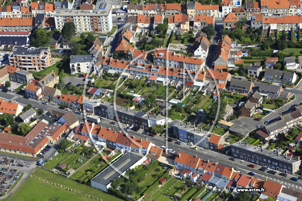 Photo arienne de Saint-Martin-Boulogne (Centre)