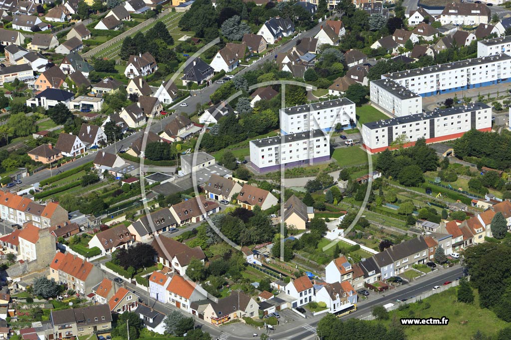 Photo arienne de Saint-Martin-Boulogne (Malborough)