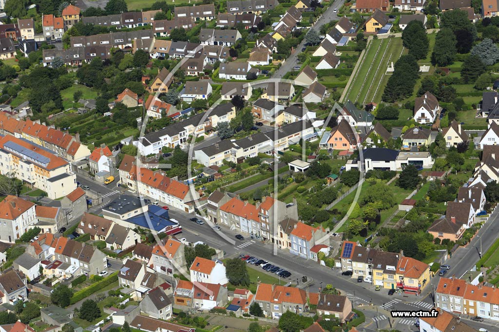 Photo arienne de Saint-Martin-Boulogne (Malborough)