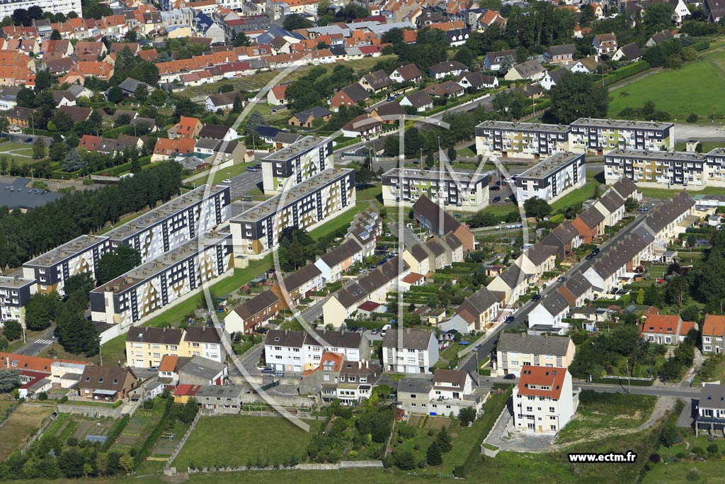 Photo arienne de Saint-Martin-Boulogne (Ostrohove)