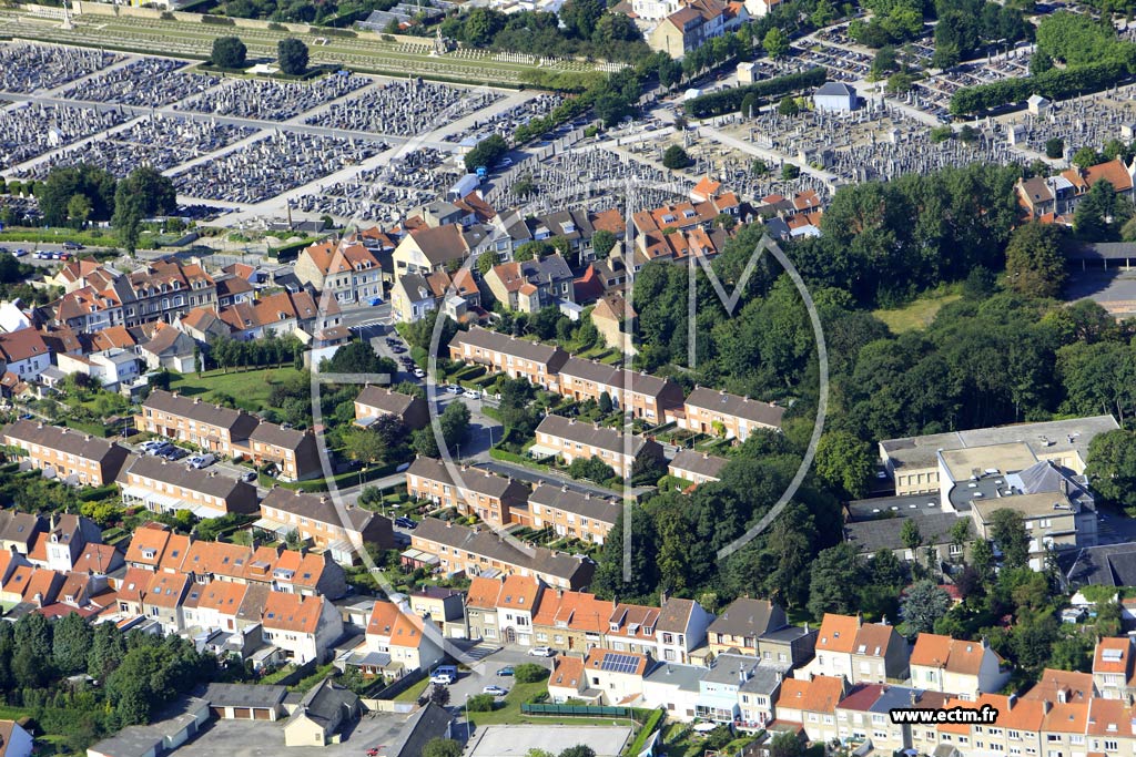 Photo arienne de Saint-Martin-Boulogne (Wicardenne)