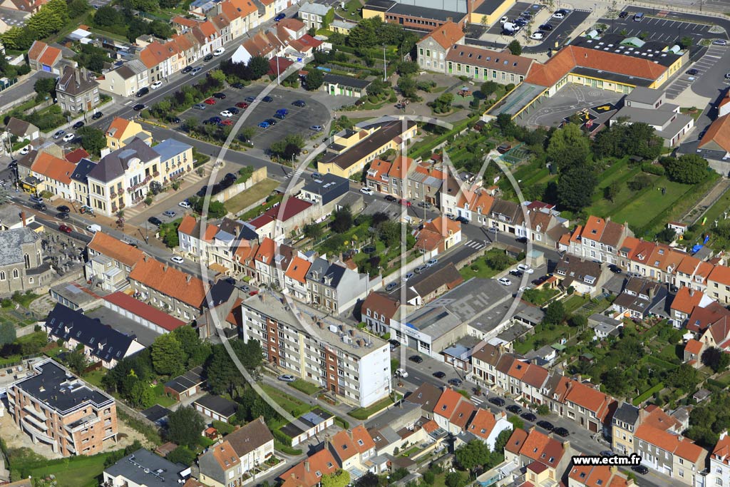 Photo arienne de Saint-Martin-Boulogne (Wicardenne)