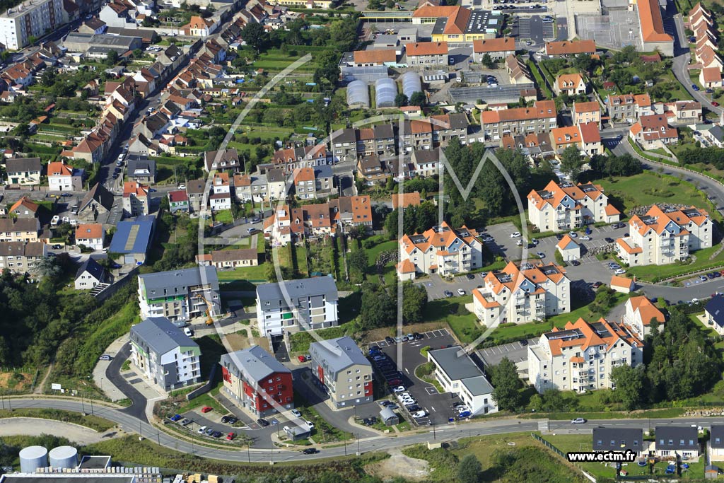 Photo arienne de Saint-Martin-Boulogne (Wicardenne)