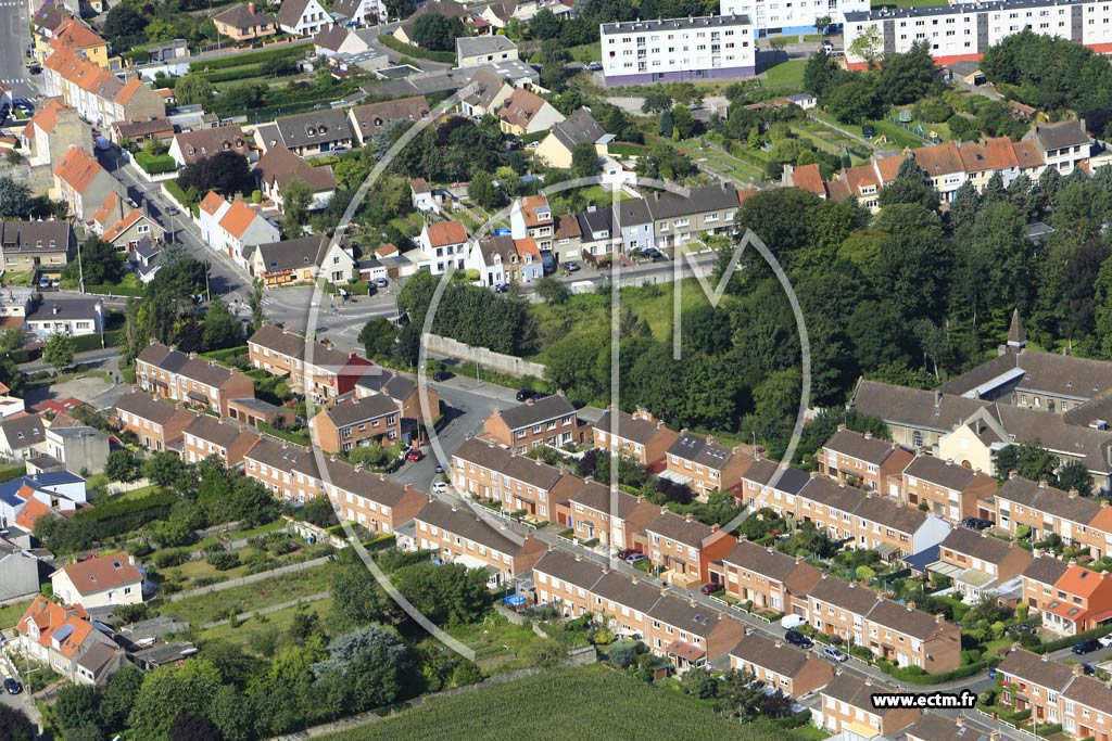 Photo arienne de Saint-Martin-Boulogne (Wicardenne)