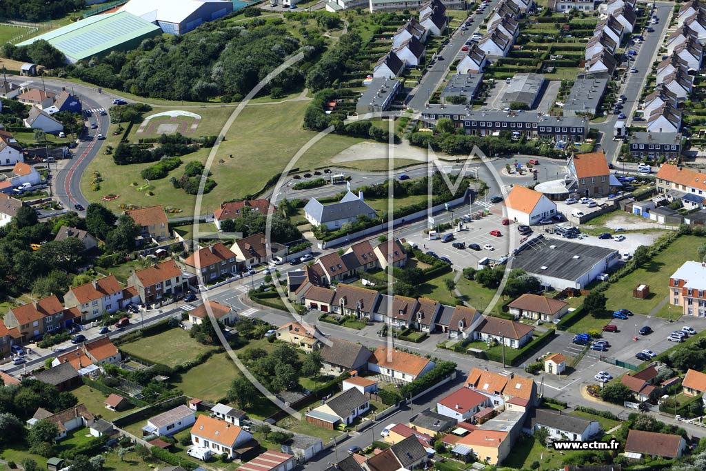 Photo arienne de Wimereux (Bon Air)