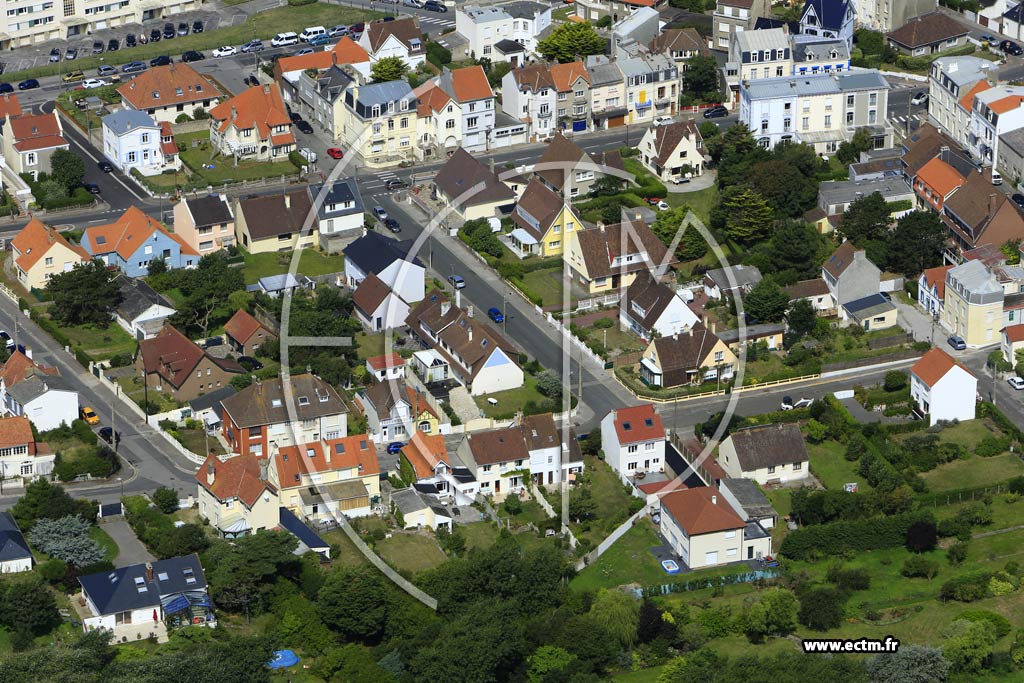Photo arienne de Wimereux (Centre)