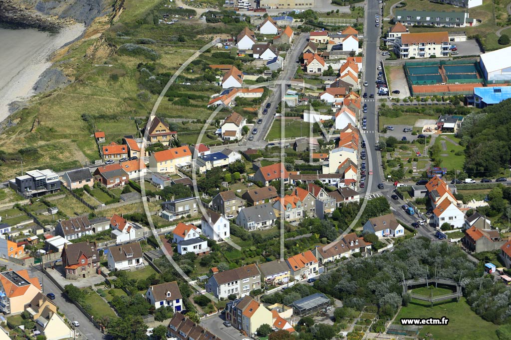 Photo arienne de Wimereux (le Ballon)